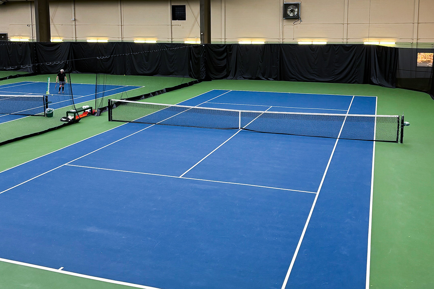 Indoor Tennis Courts at MAC